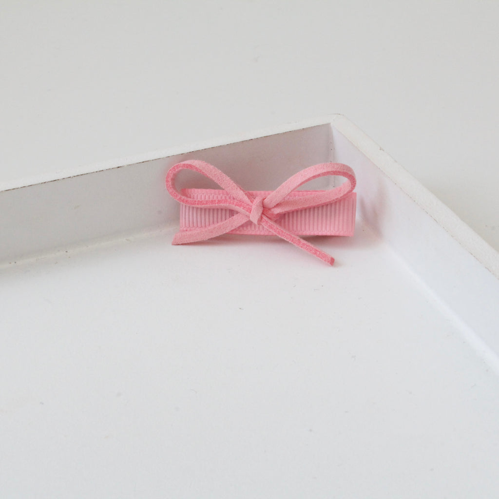 Suede bows | 17 colours