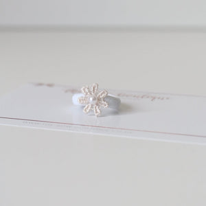 My first delicate bobbles - 2 colours