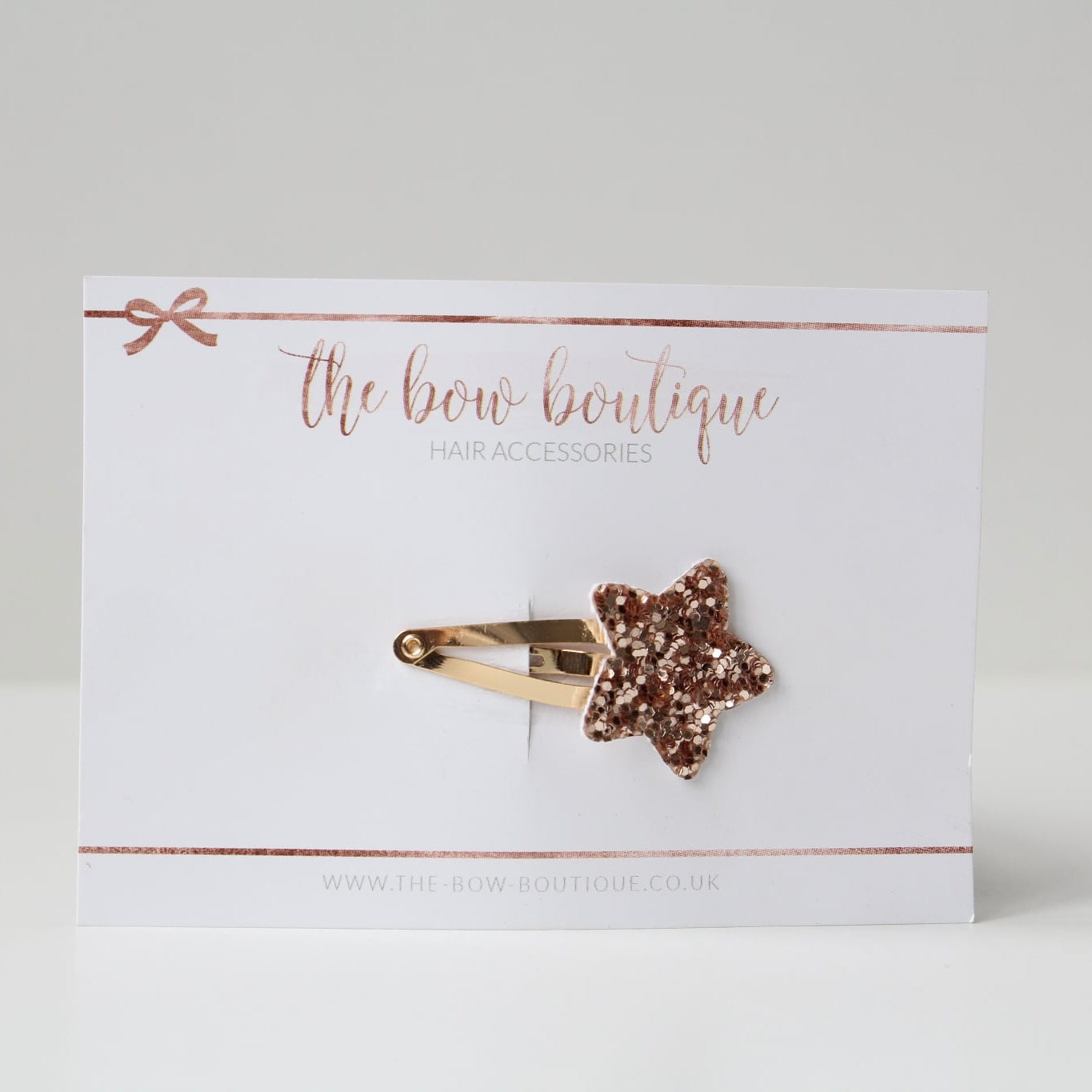 My first glitter star snappy clips | 21 Colours