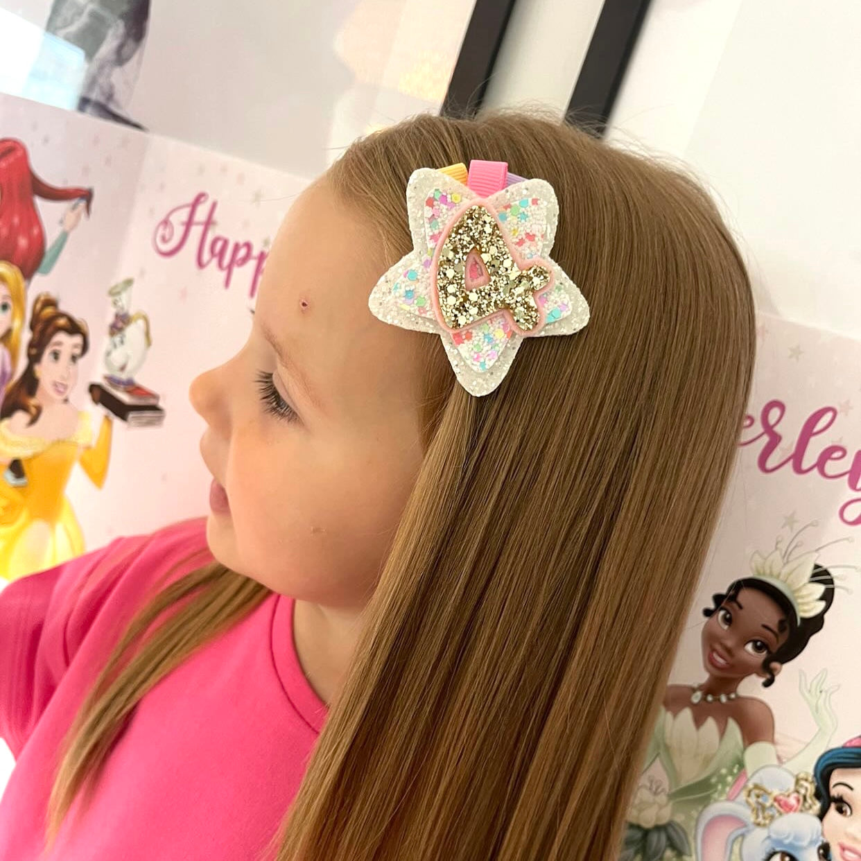 Birthday star | Clip, headband or badge