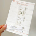 The white collection headband set
