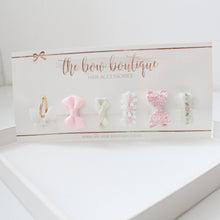 Load image into Gallery viewer, My first pink &amp; white clip set