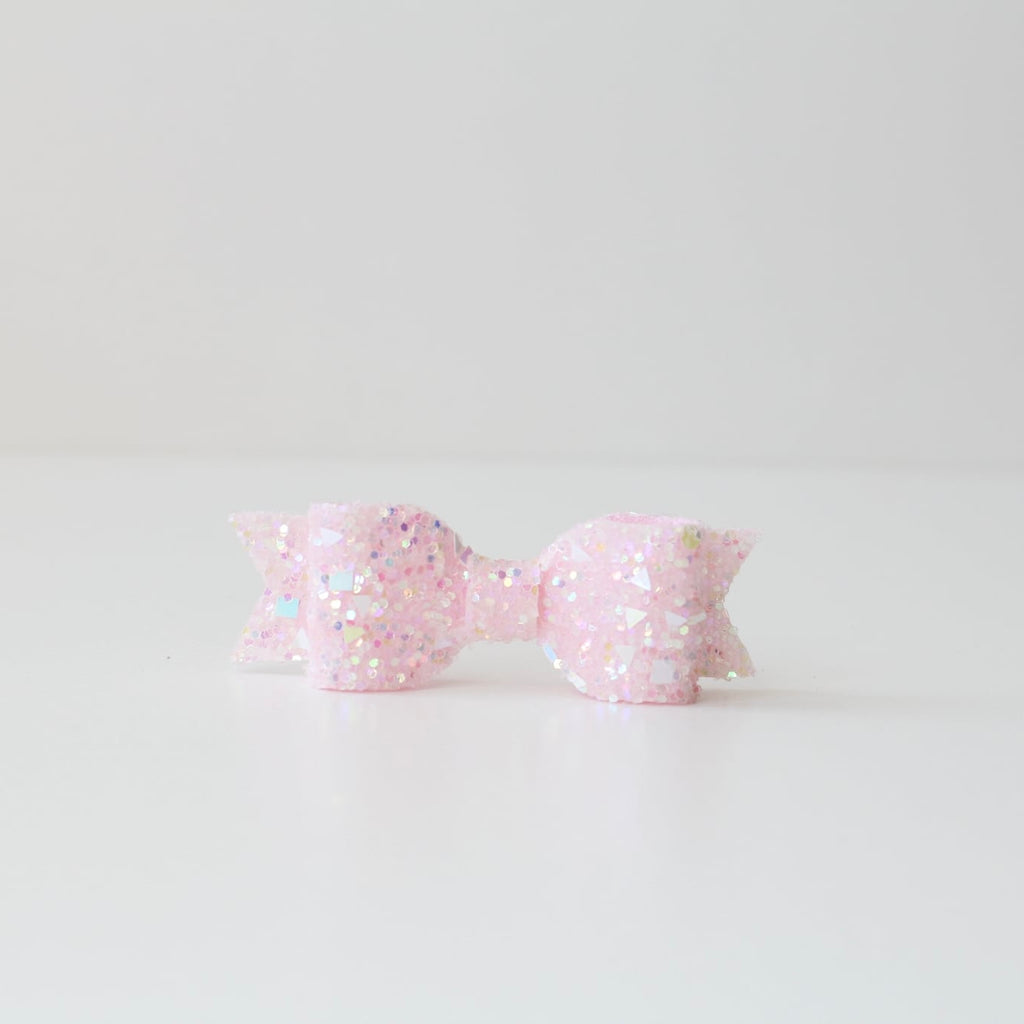 Small glitter bows | 22 Colours | Clip or headband