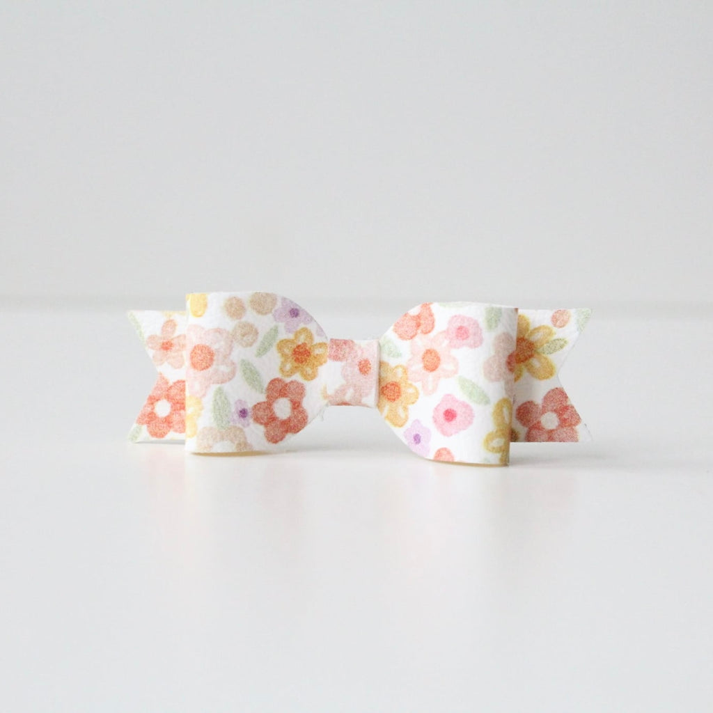 Summer floral small bows