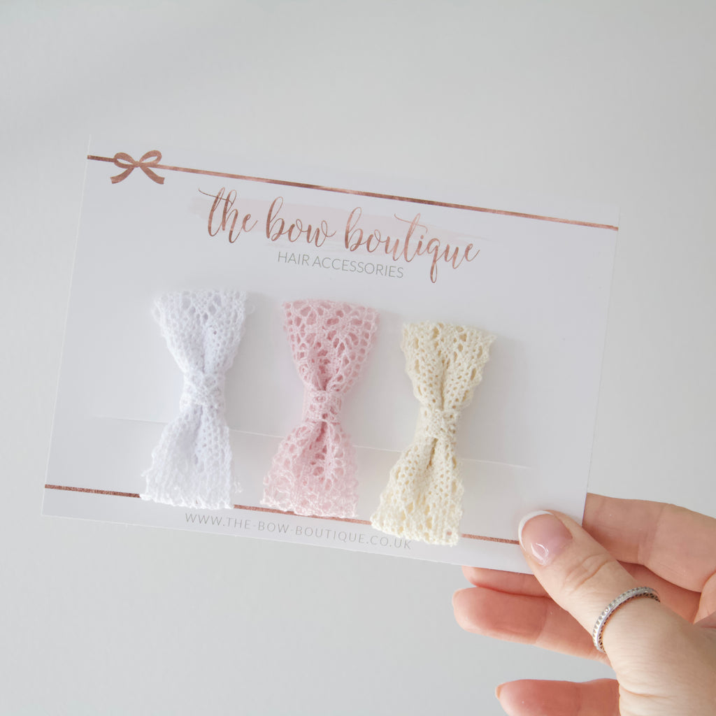 Crochet pinch clips | 3 Colours