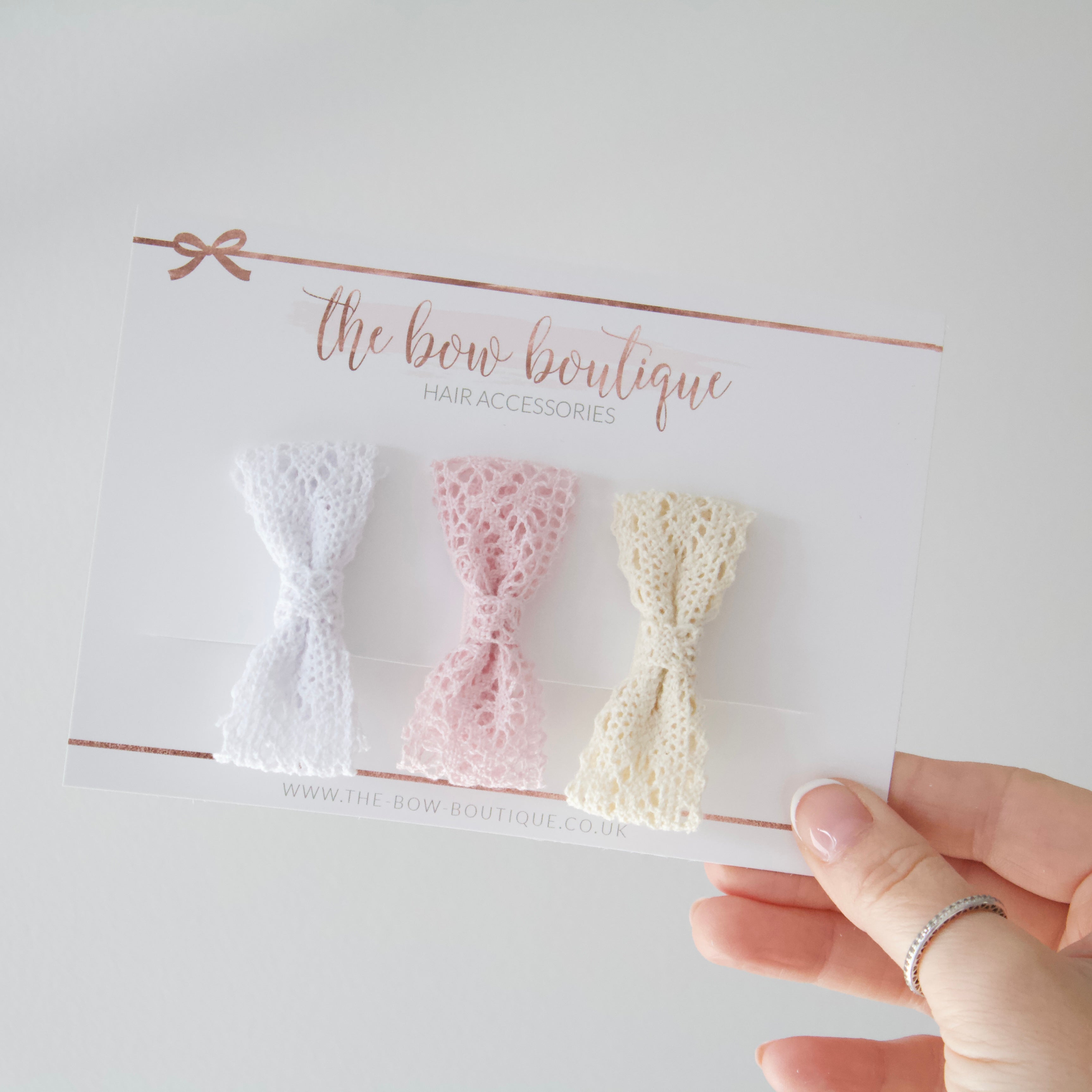 Crochet pinch clips | 3 Colours