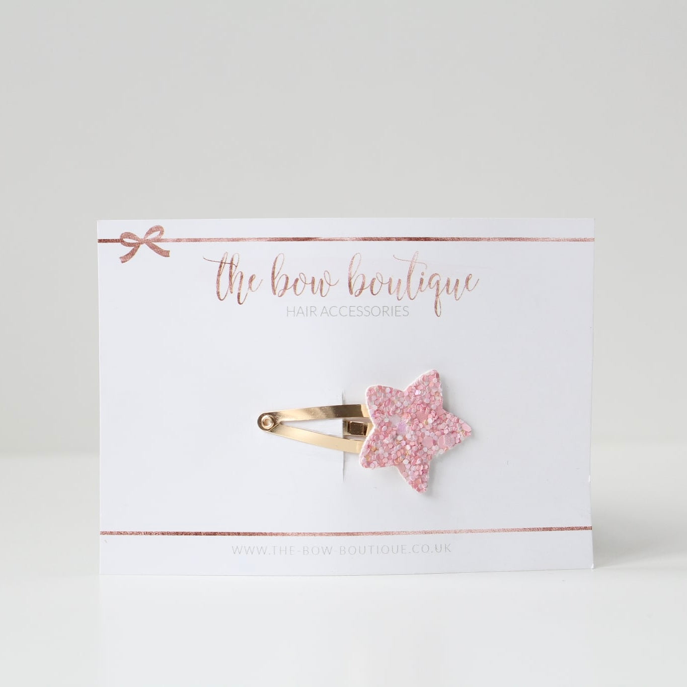 My first glitter star snappy clips | 21 Colours