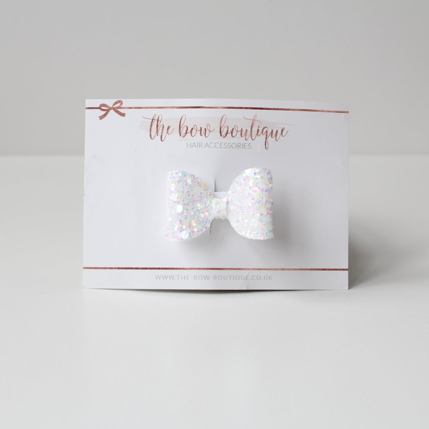 Mini glitter bows | 22 Colours | Clip or bobble