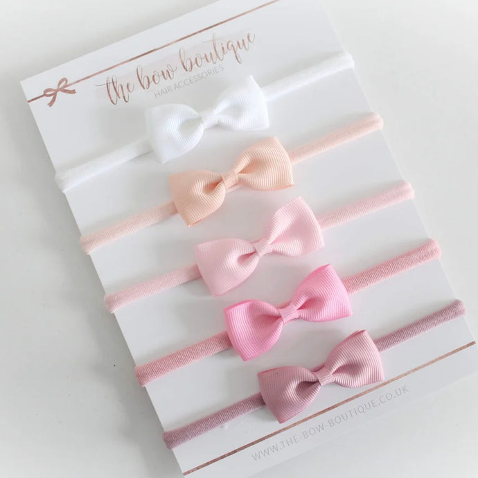 The new baby pinch bow headband set