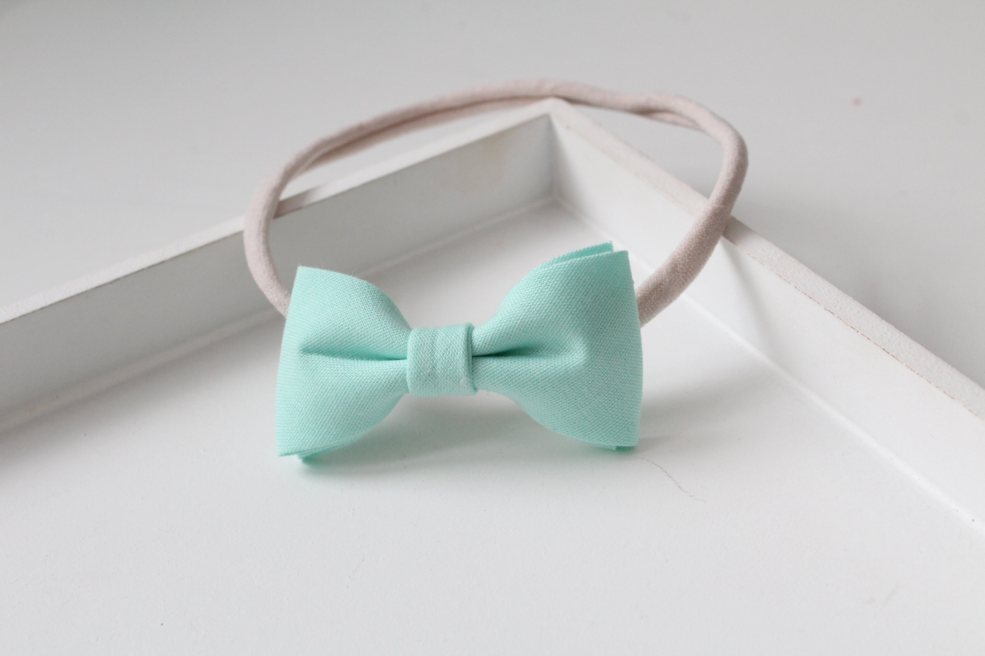 Cotton pinch bows | 23 Colours Clip or headband