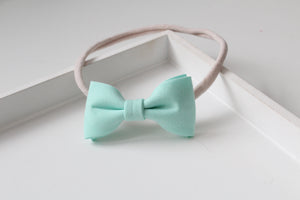 Cotton pinch bows (23 Colours)