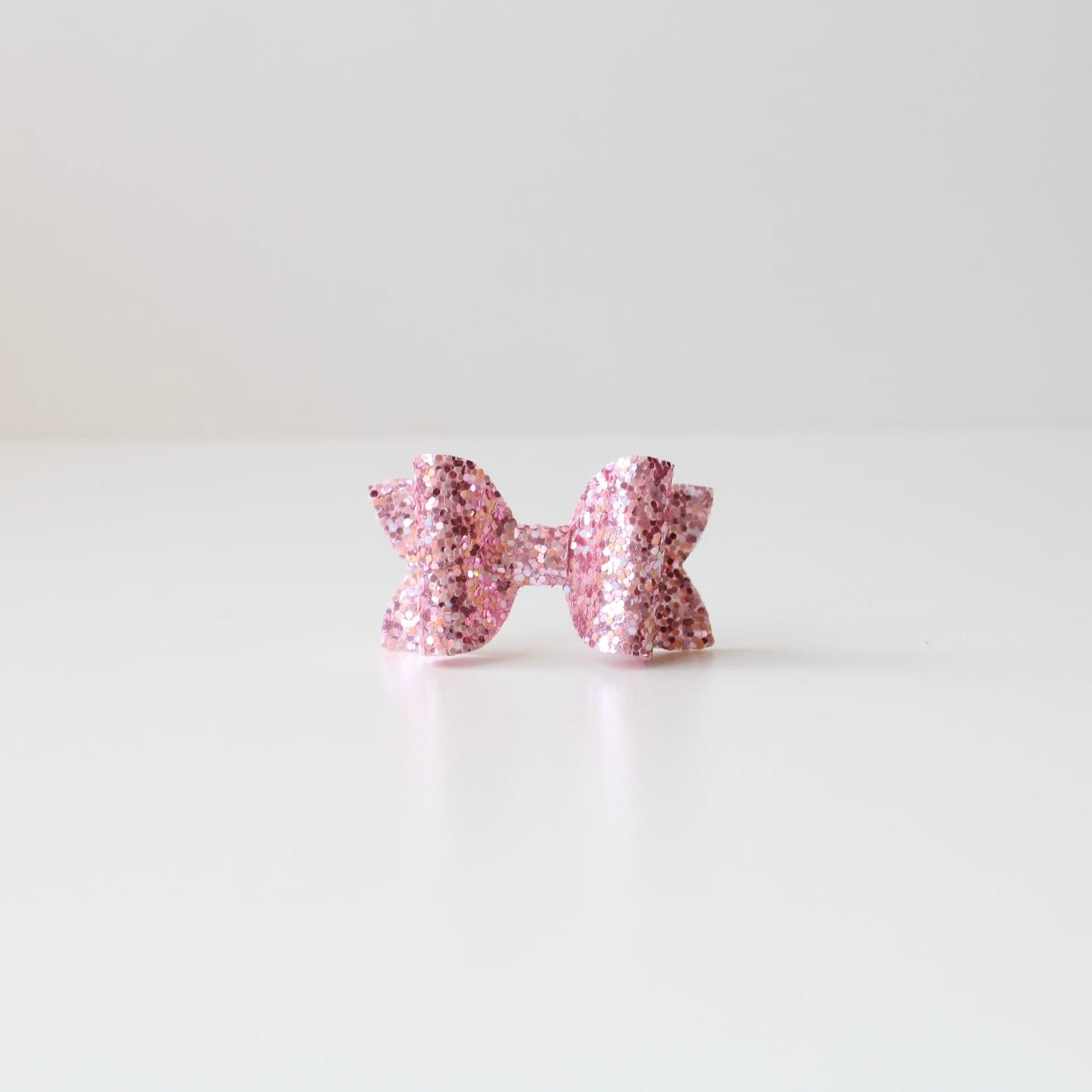 Mini deluxe glitter bows | 22 Colours | Clip, headband or bobble