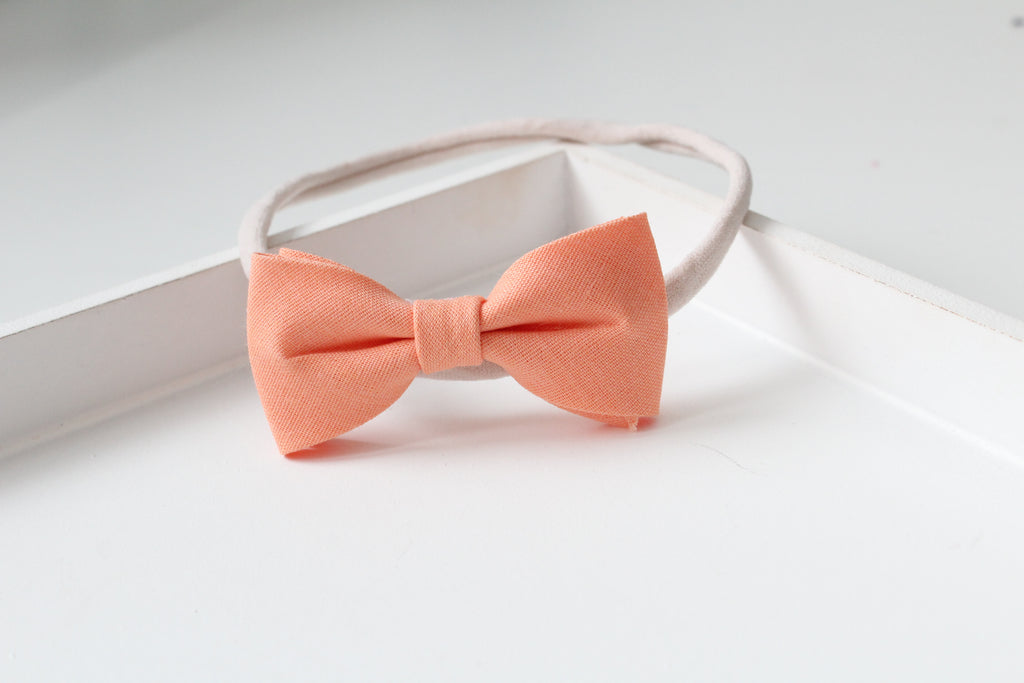 Cotton pinch bows | 23 Colours Clip or headband