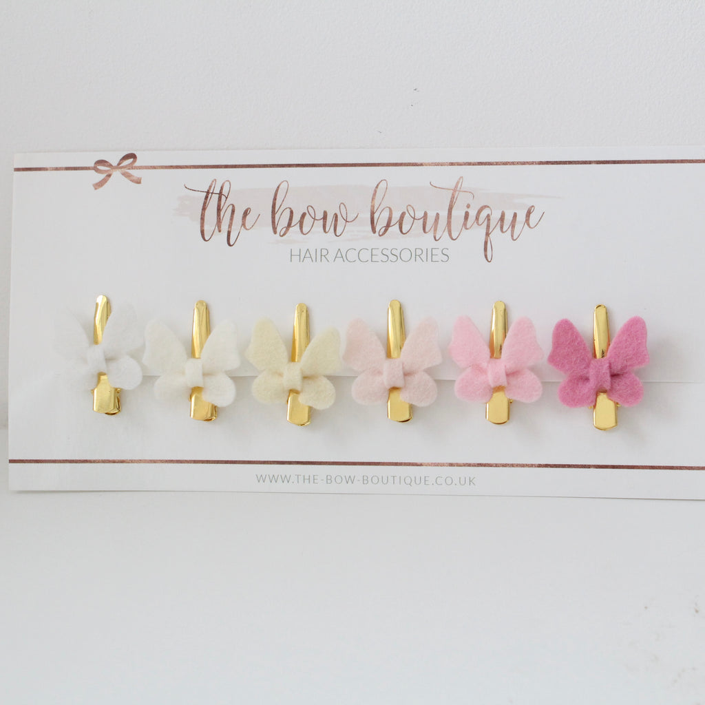 Felt butterfly set