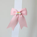 Rainbow long tail pinch bows | 6 colours | Clip or bobble
