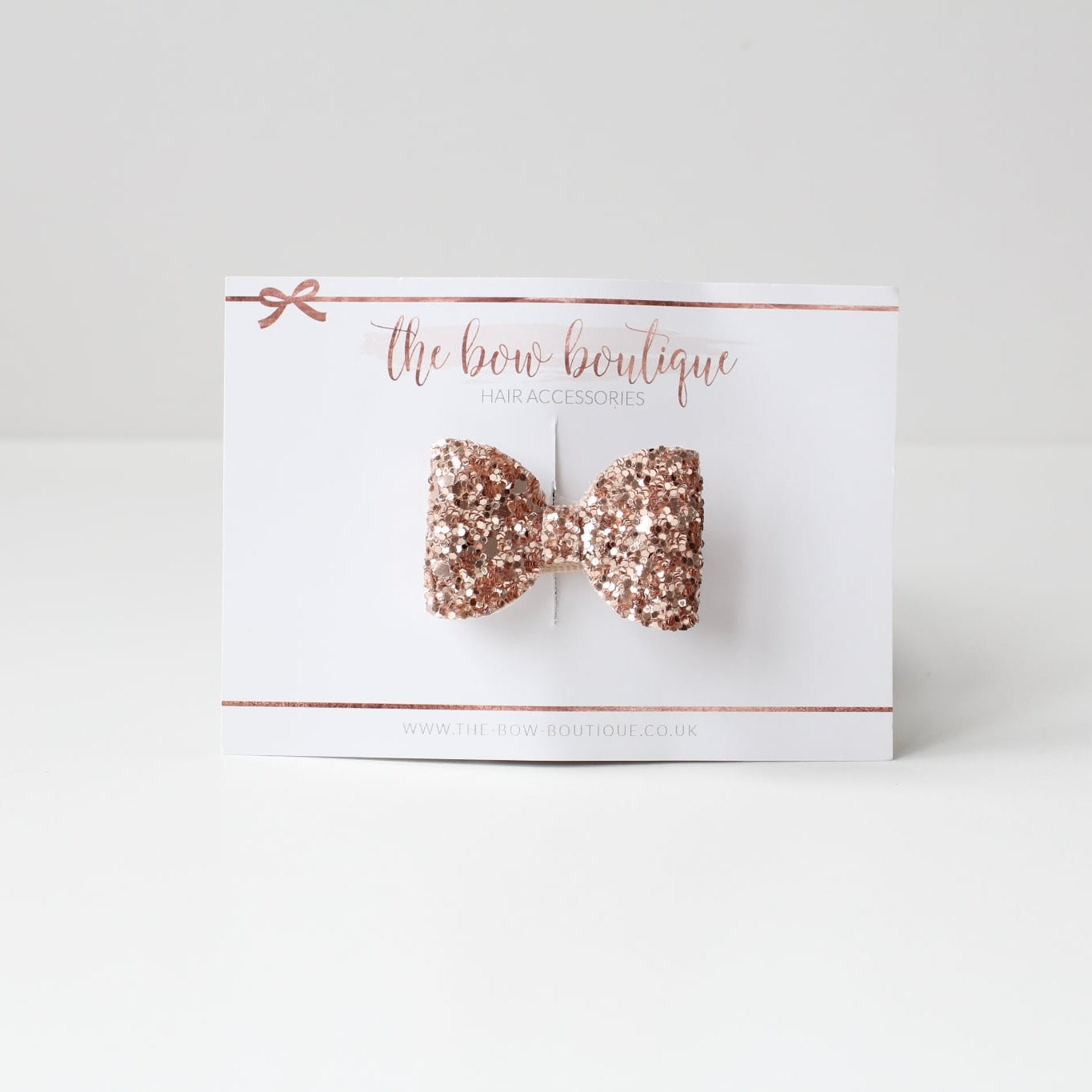 Mini glitter bows | 22 Colours | Clip or bobble