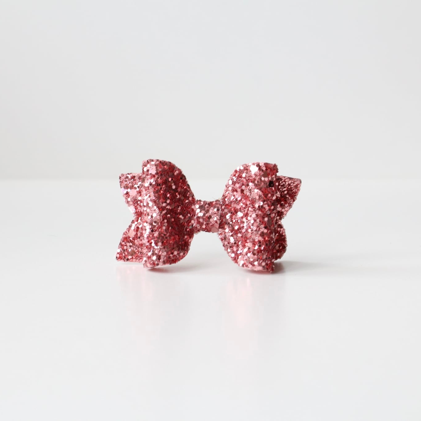 Medium deluxe glitter bows | 20 Colours | Clip or headband
