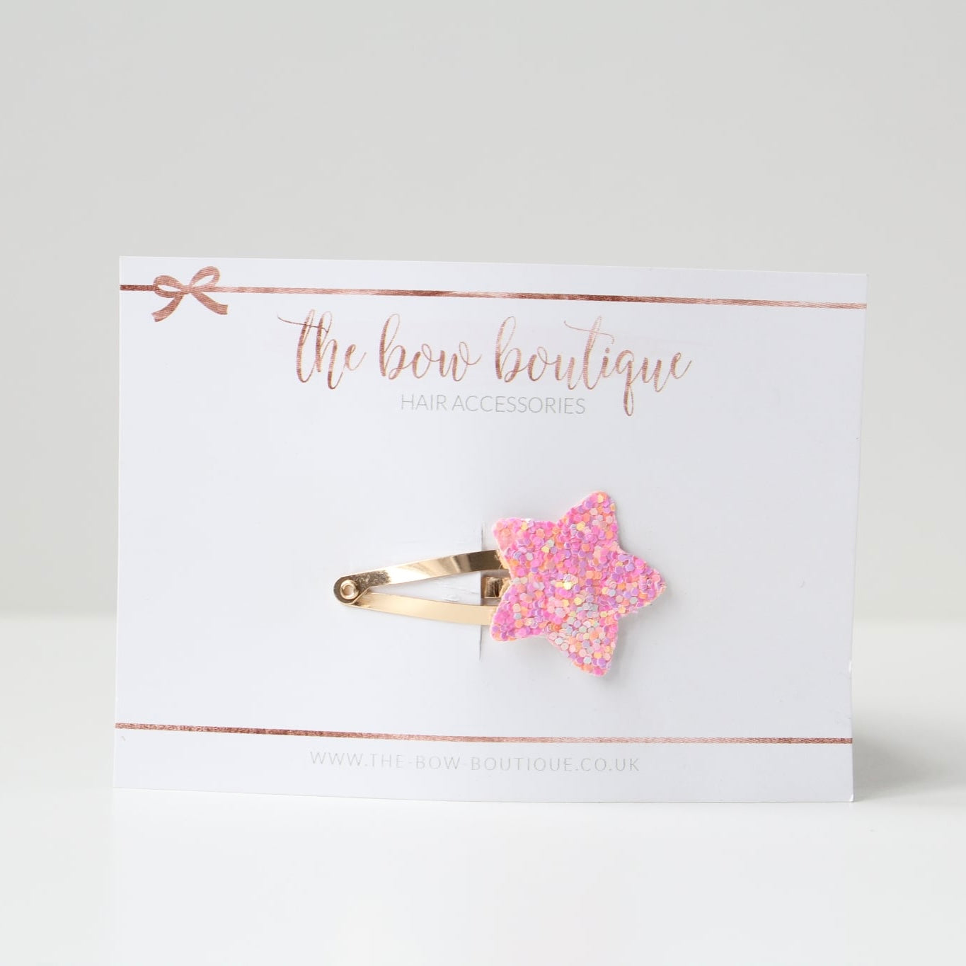 My first glitter star snappy clips | 21 Colours