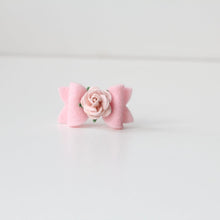 Load image into Gallery viewer, Petite felt flower bows