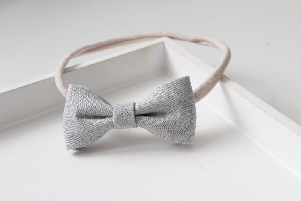 Cotton pinch bows | 23 Colours Clip or headband