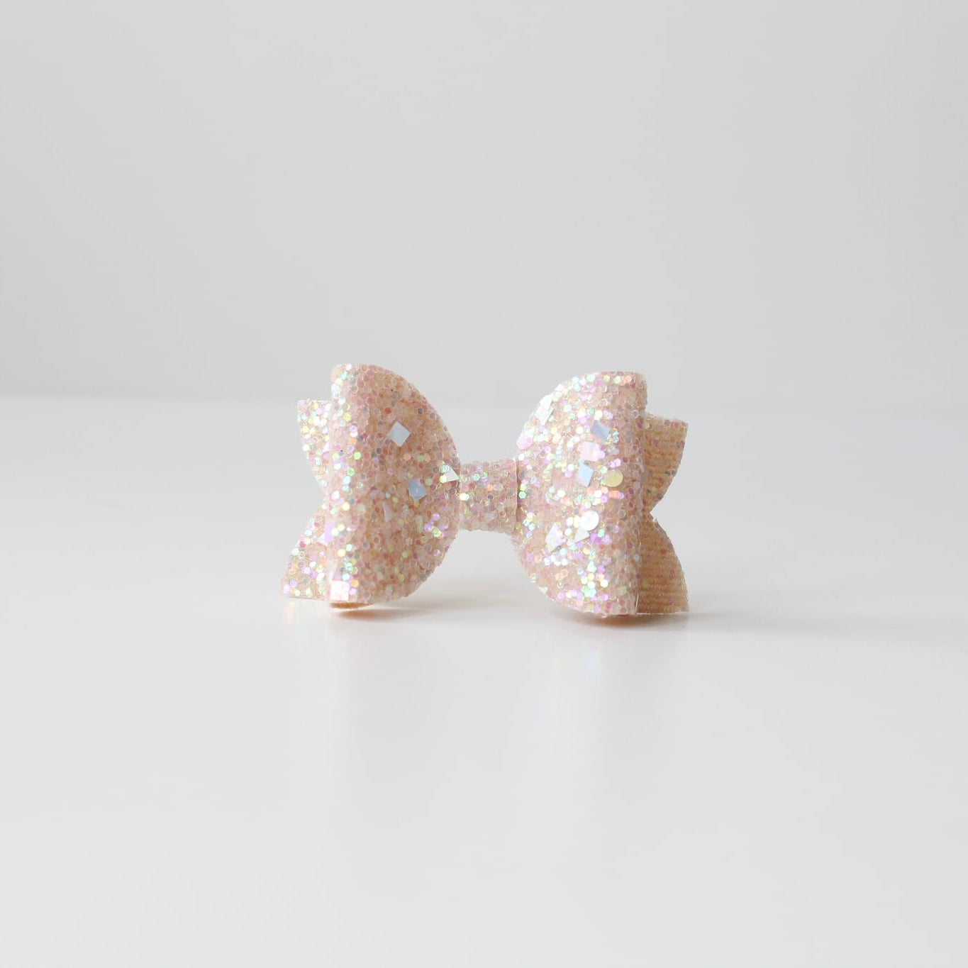 Medium deluxe glitter bows | 20 Colours | Clip or headband