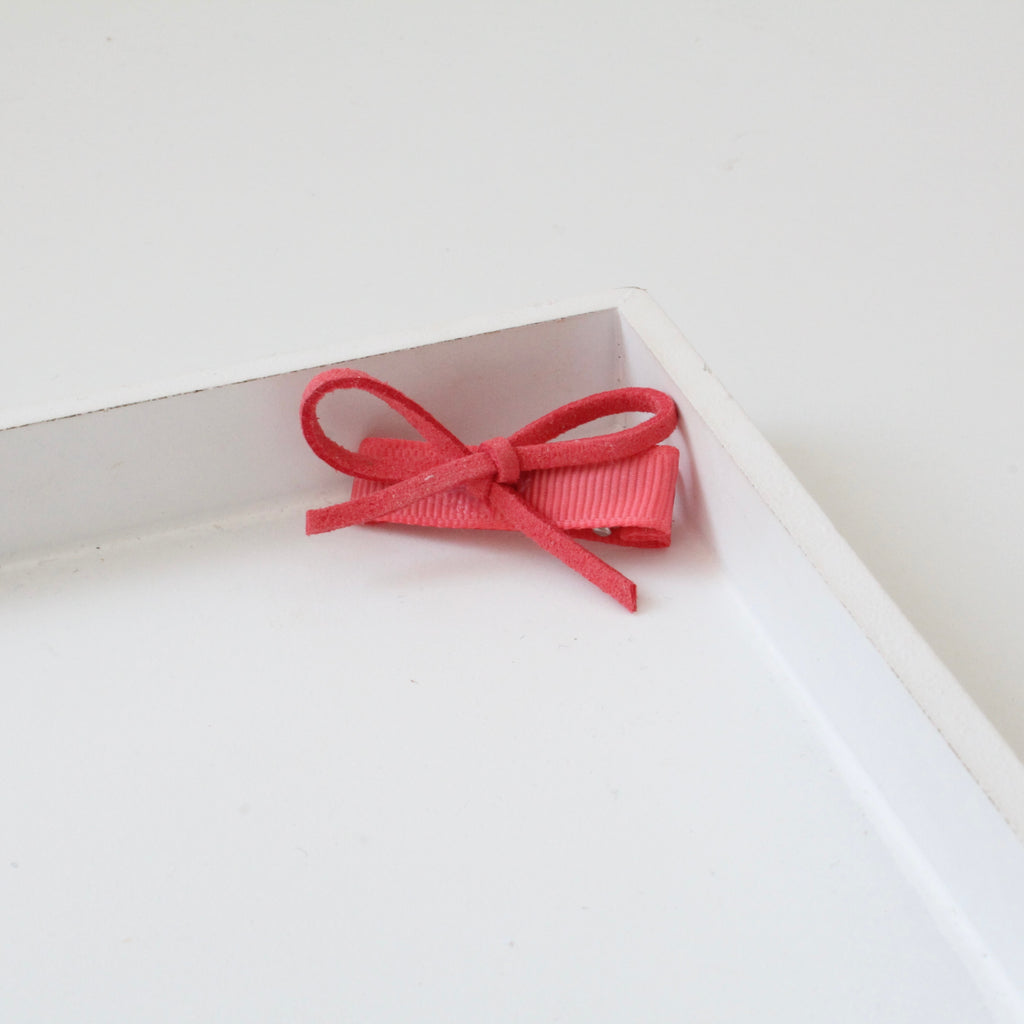 Suede bows | 17 colours