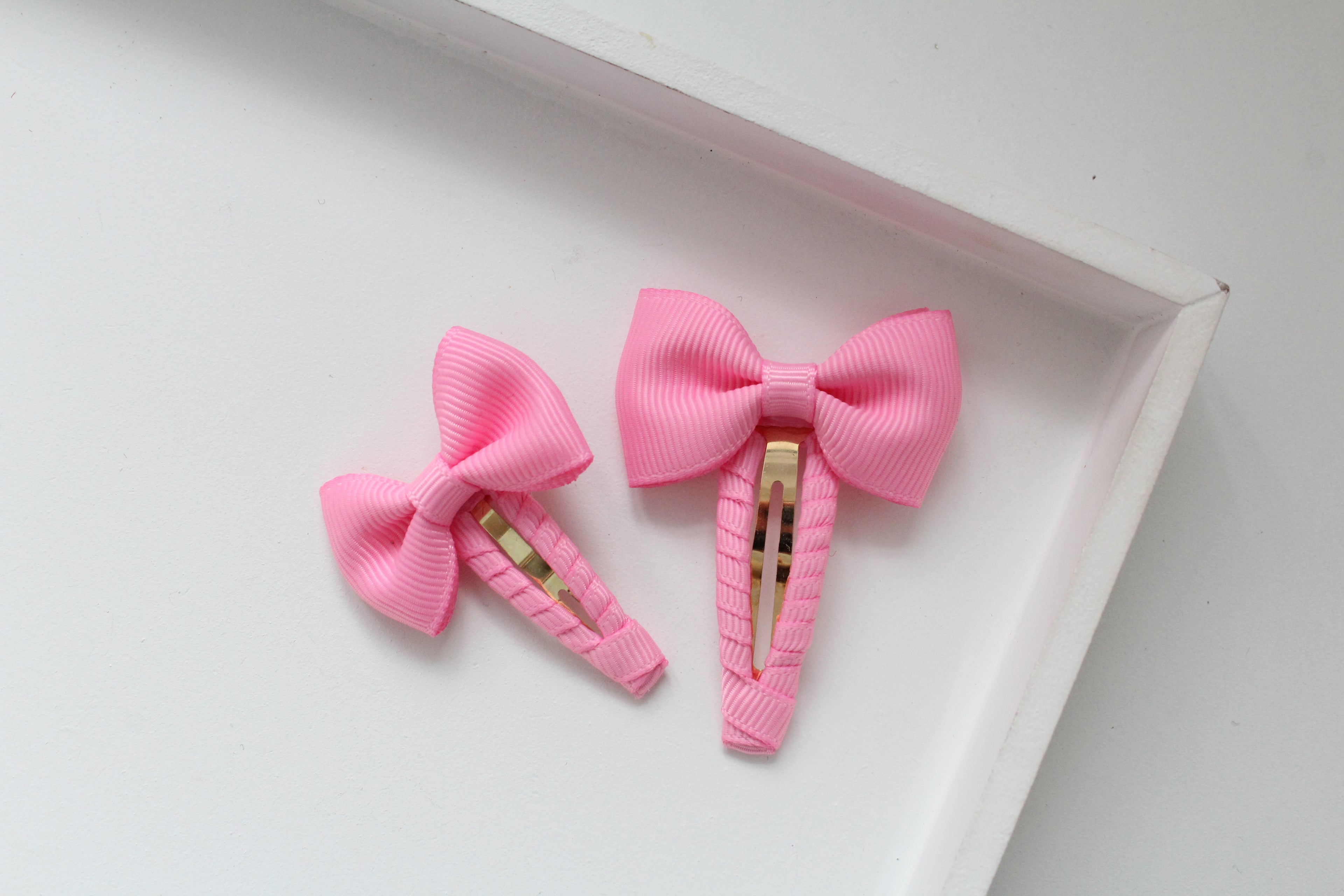 Pinch bow snappy clips | 32 Colours | 2 Sizes