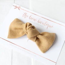 Load image into Gallery viewer, Linen knot bows - 10 Colours
