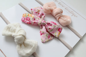 Wildflower neutral bow sets