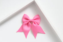 Load image into Gallery viewer, Personalised short tail pinch ribbon clip &amp; bobbles 33 colours