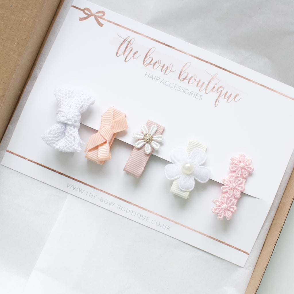 My first baby clip set