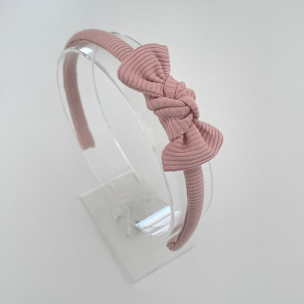 Ribbed knot Alice headband | 23 colours