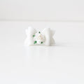 Petite felt flower bows | 11 colours | Clip or bobble