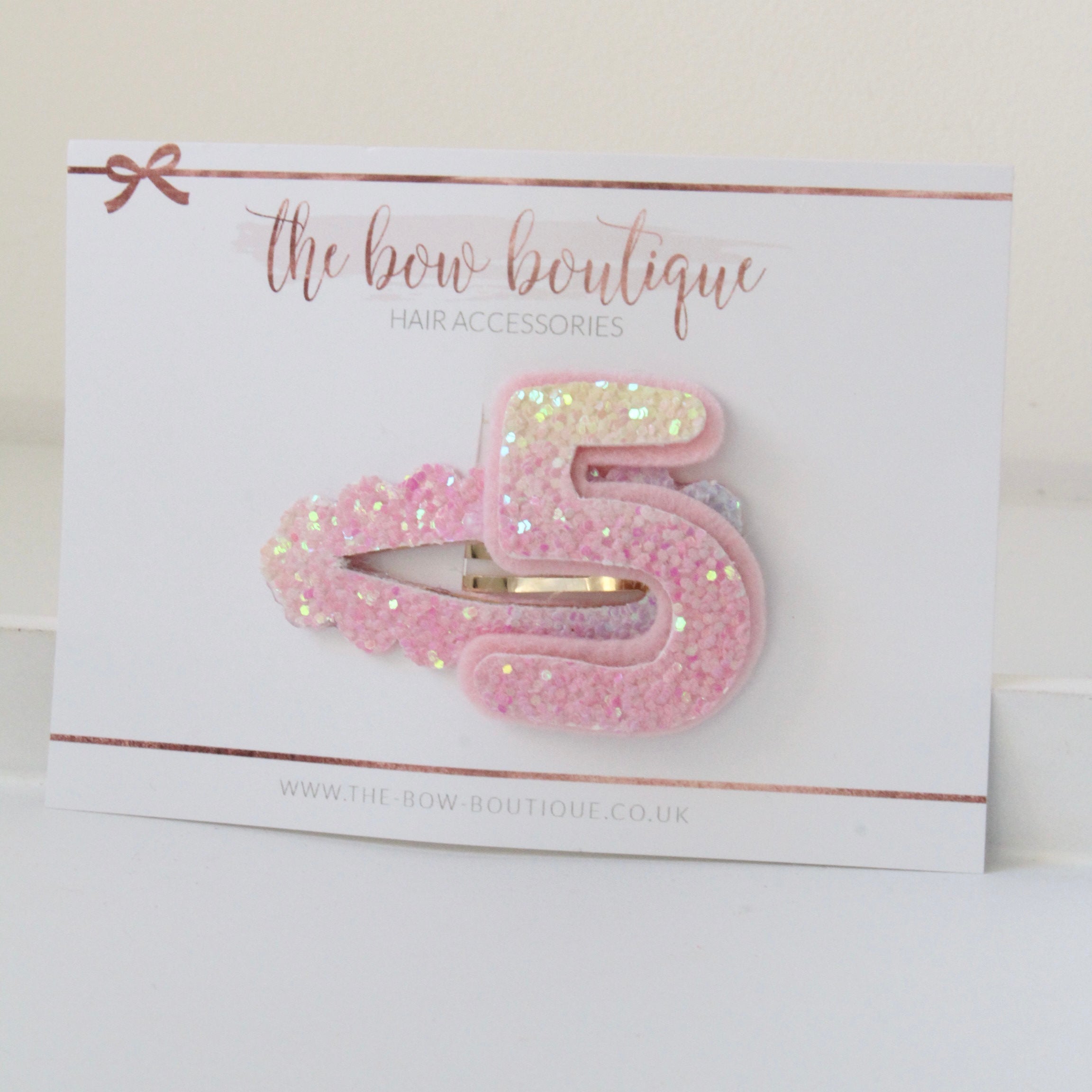 Birthday snappy clip | Pastel rainbow