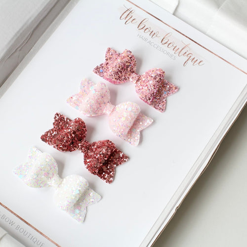 Autumn princess glitter set I clip or headband