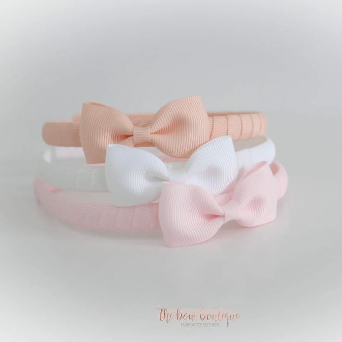The peachy Alice headband set