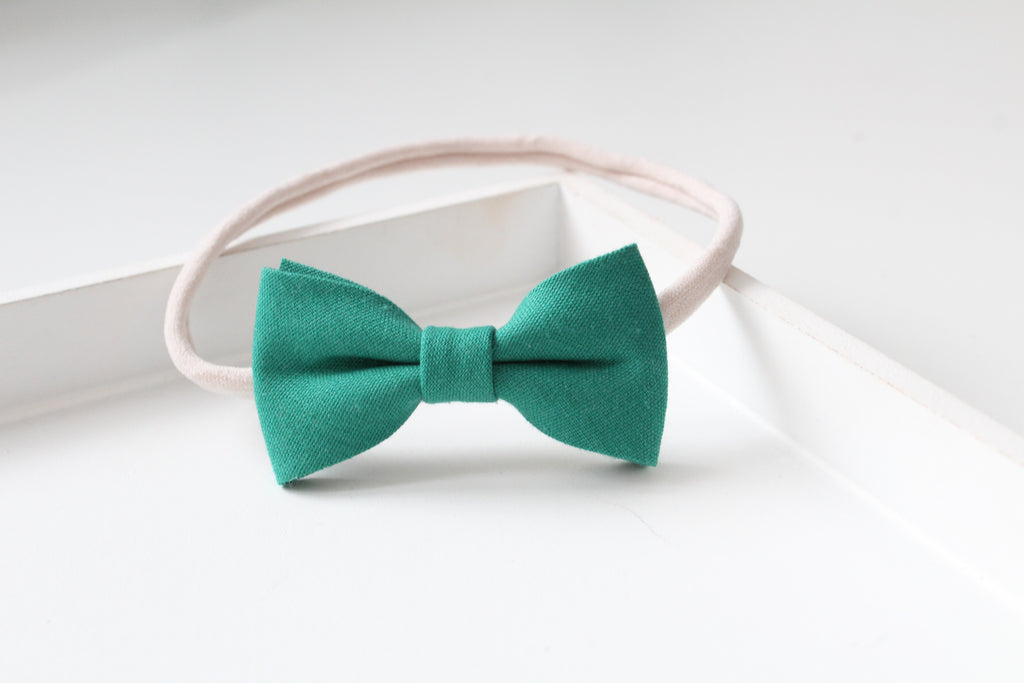 Cotton pinch bows | 23 Colours Clip or headband