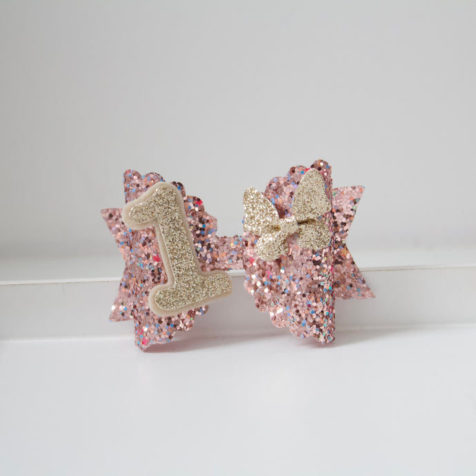 Birthday butterfly bows