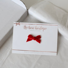 Load image into Gallery viewer, My petite velvet bows - 5 colours