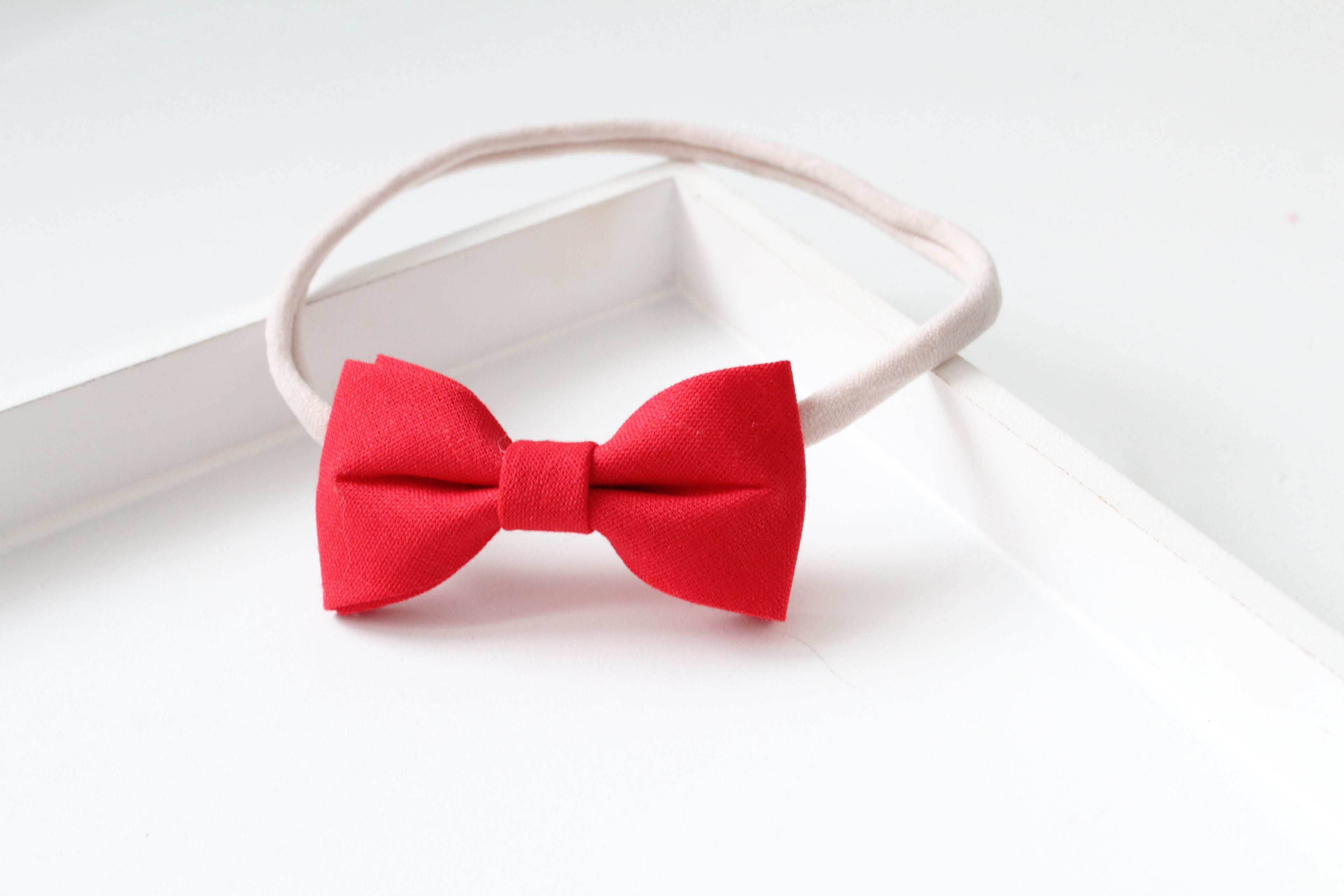 Cotton pinch bows | 23 Colours Clip or headband