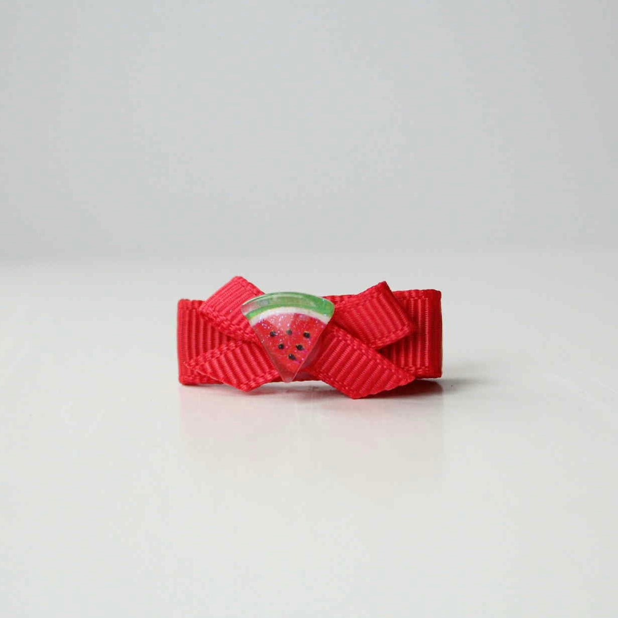 My first fruit ribbon bows | 9 Colours | Clip or headband