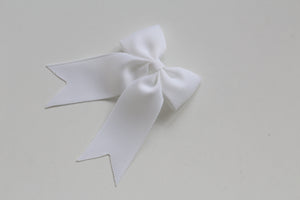 Tail pinch ribbon bows 33 colours