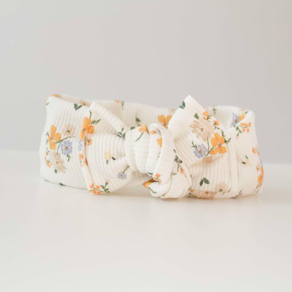 Autumn floral headwrap - NEW COLOUR