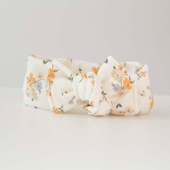 Autumn floral headwrap - NEW COLOUR