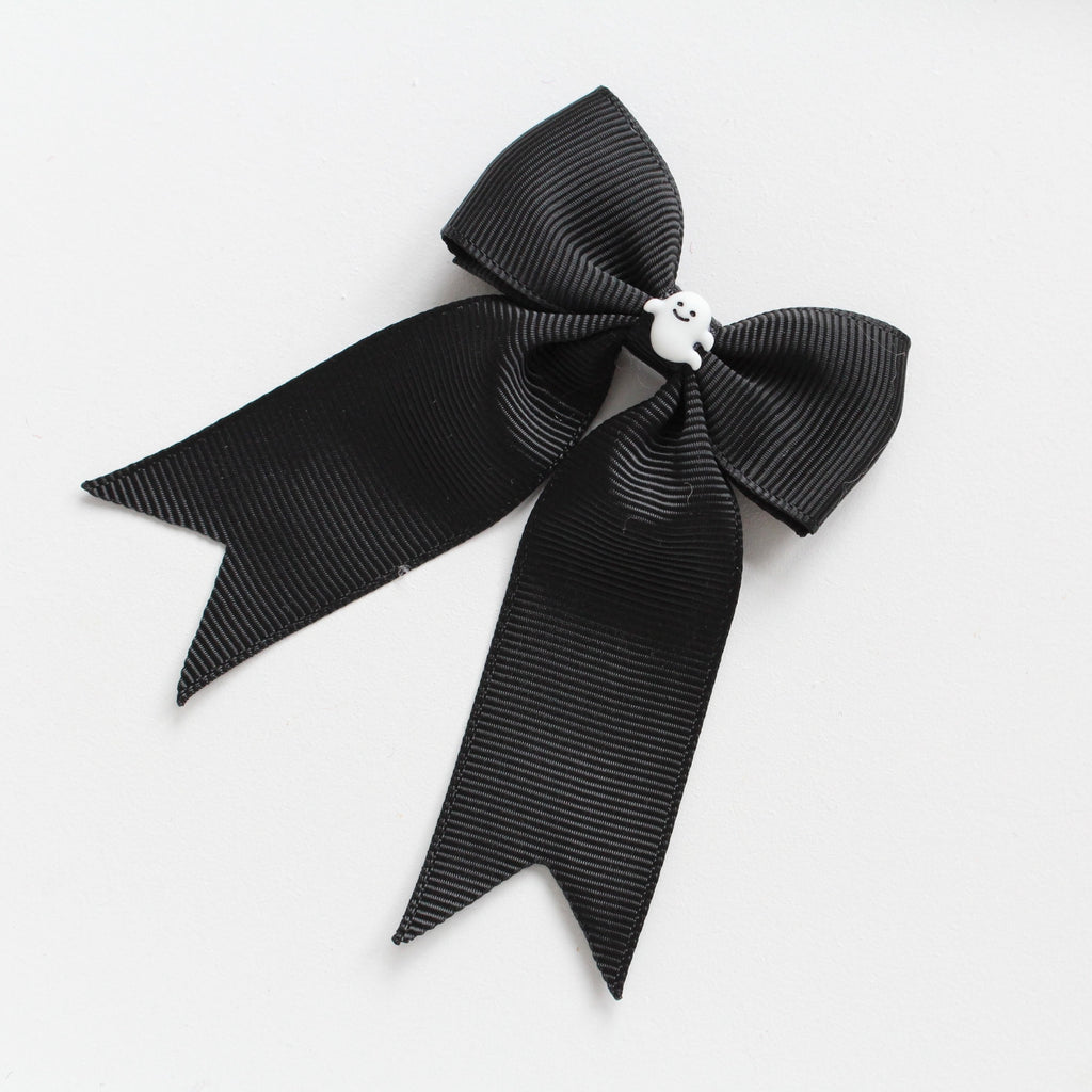 Halloween ghost bow clips