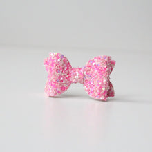 Load image into Gallery viewer, Limited edition - Petite deluxe glitter bows - (11 Colours)