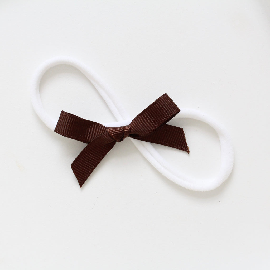 Hand tied ribbon bow headbands | 41 Colours