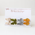 Felt butterfly set 3 | Clips or bobbles