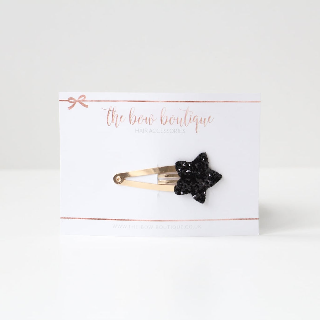 Glitter star snappy clips | 21 colours
