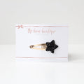 Glitter star snappy clips | 21 colours